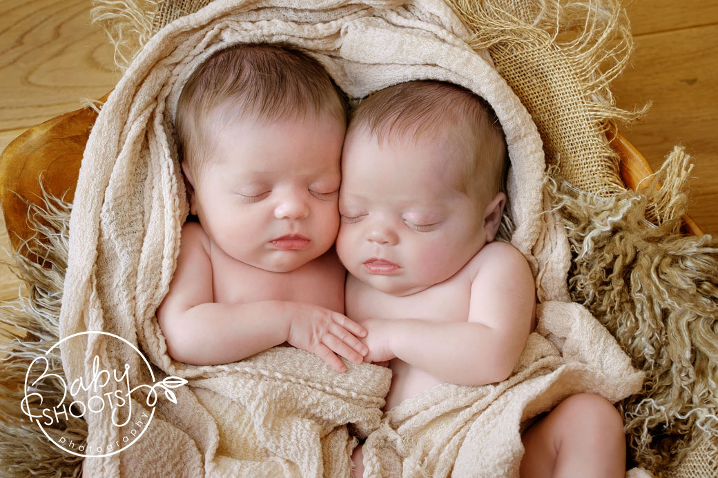 Newborn twins photography Surrey
