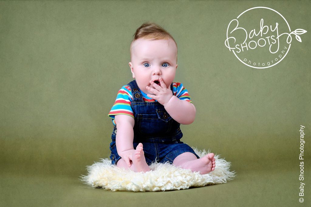 6 month old Kent baby photography
