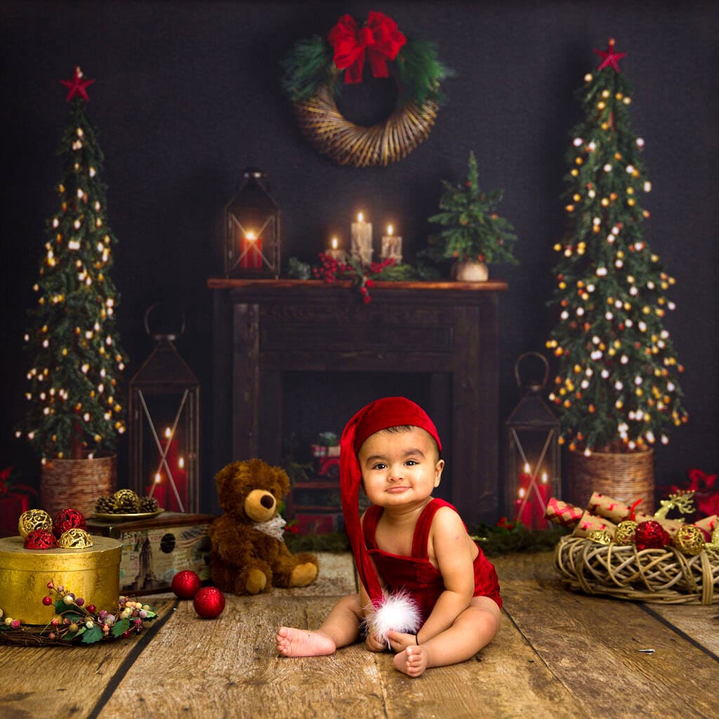 Christmas mini session photo shoot Sussex