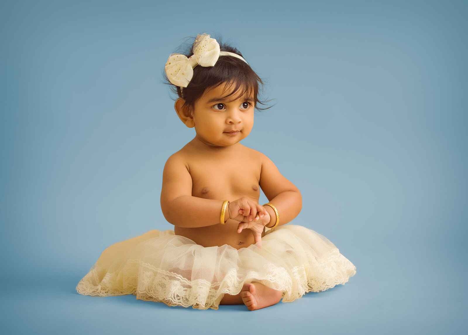 Baby portraits in Sussex portrait photography studio