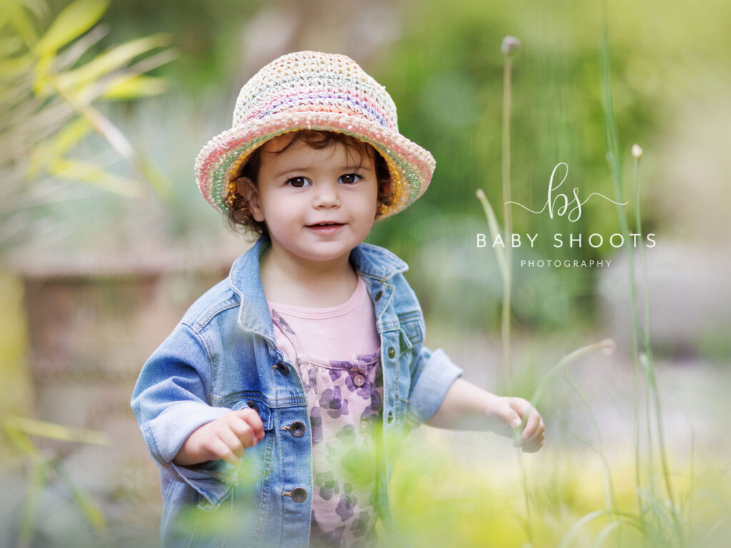 Children's outdoor photography session