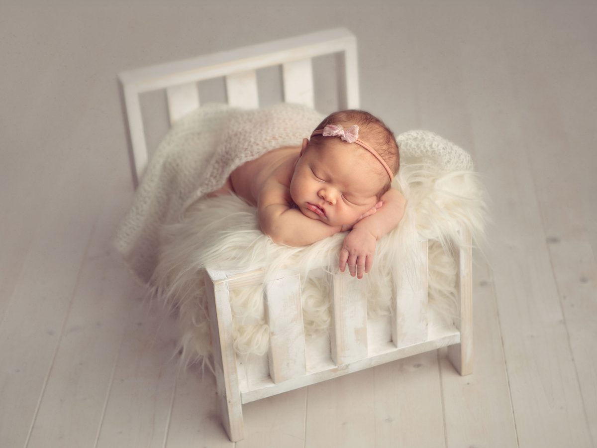 Fine-art style newborn photography for clients in Lingfield and all surrounding areas by Baby Shoots Photography.