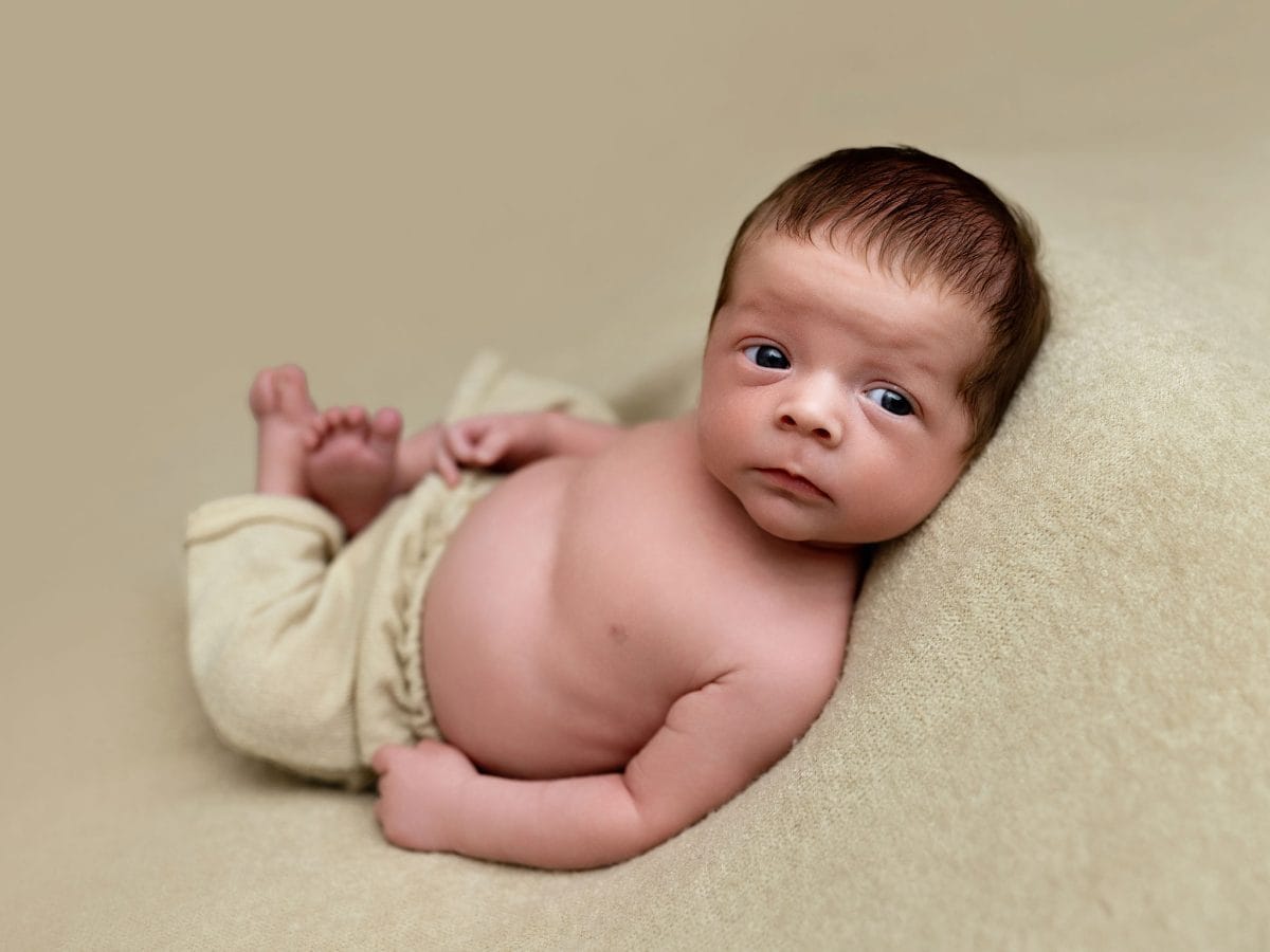 Newborn photography session for clients from Marsh Green and Edenbridge.
